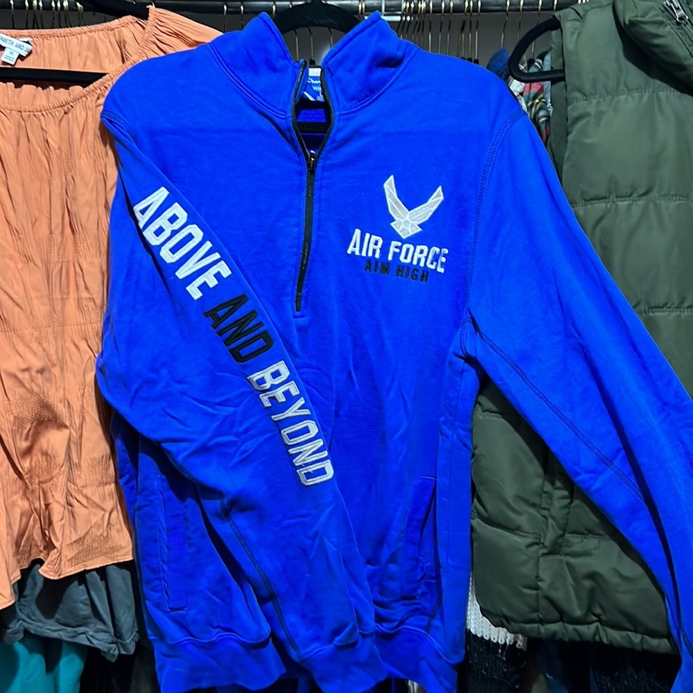 USAF quarter zip